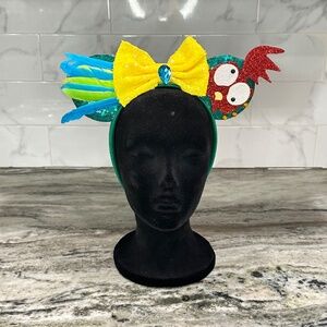 HEI HEI Mouse Sequin Ears Headband NEW Disney Inspired Moana Bird Feathers
